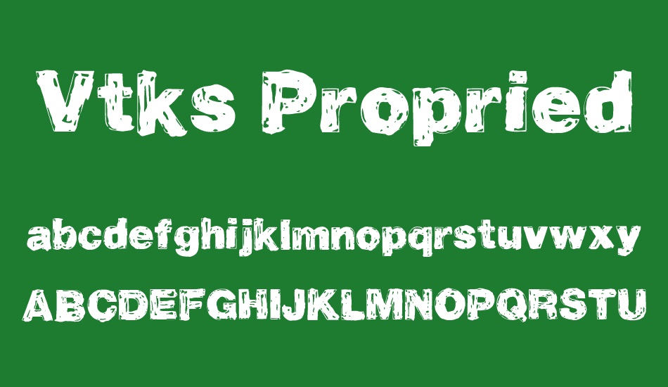 vtks-propriedade font