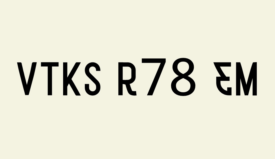 vtks-r78-emd-v2 font big