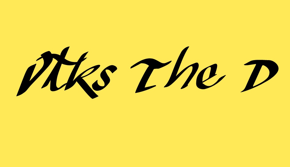 vtks-the-dark font big