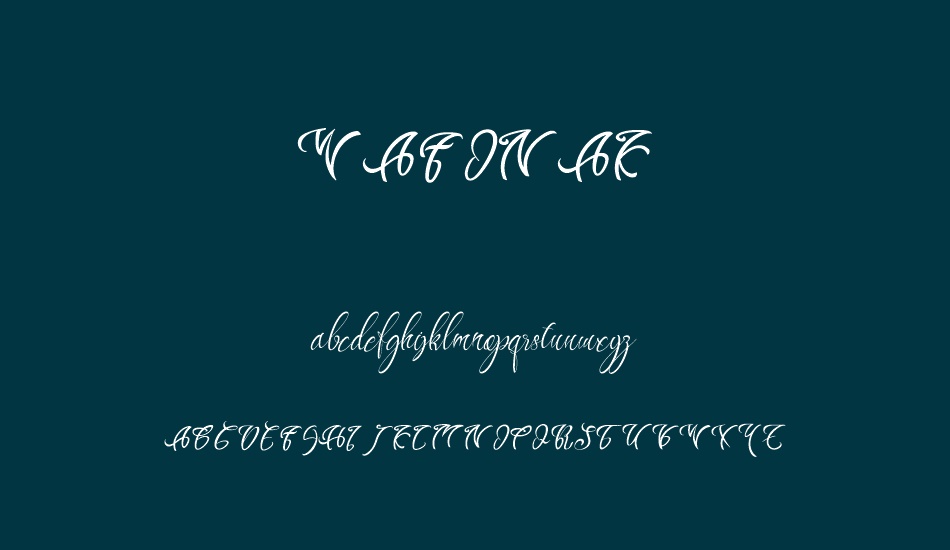 wafonak font