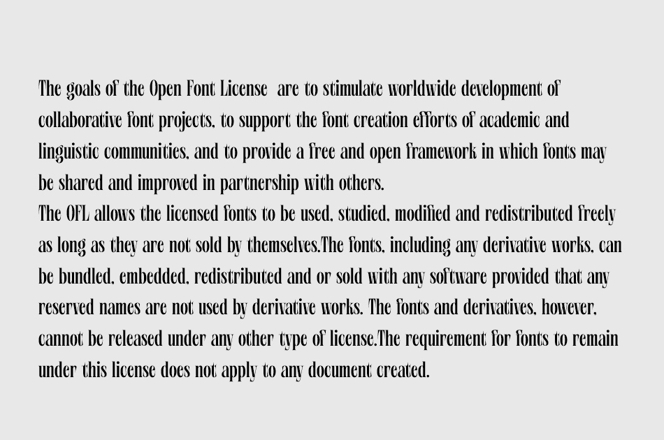 Wafterlic font 1