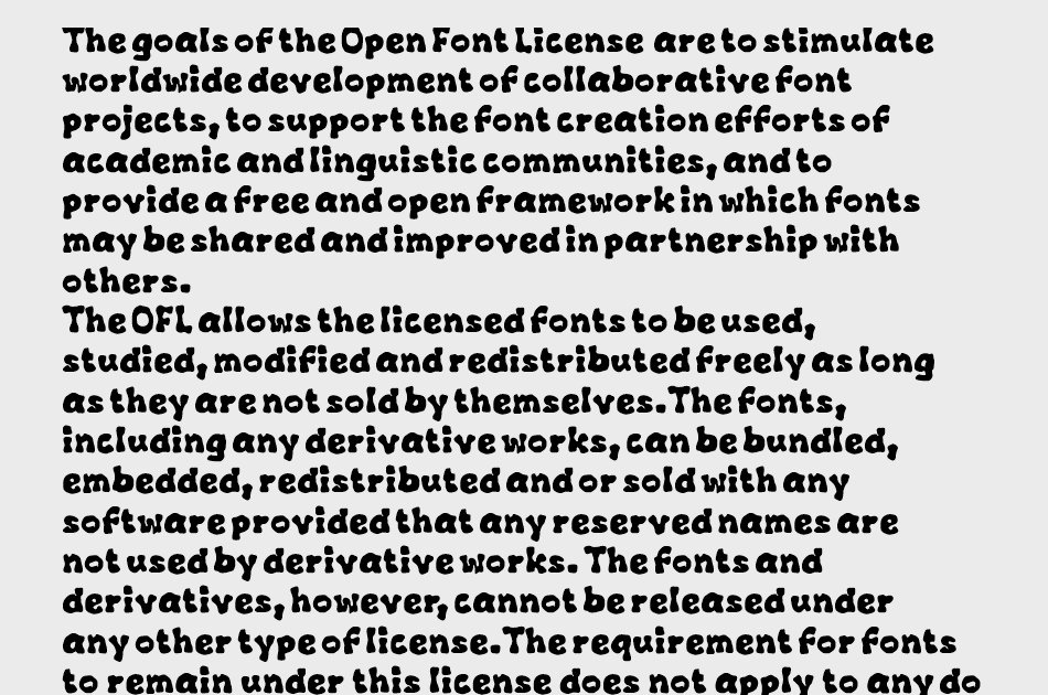 Wajan font 1