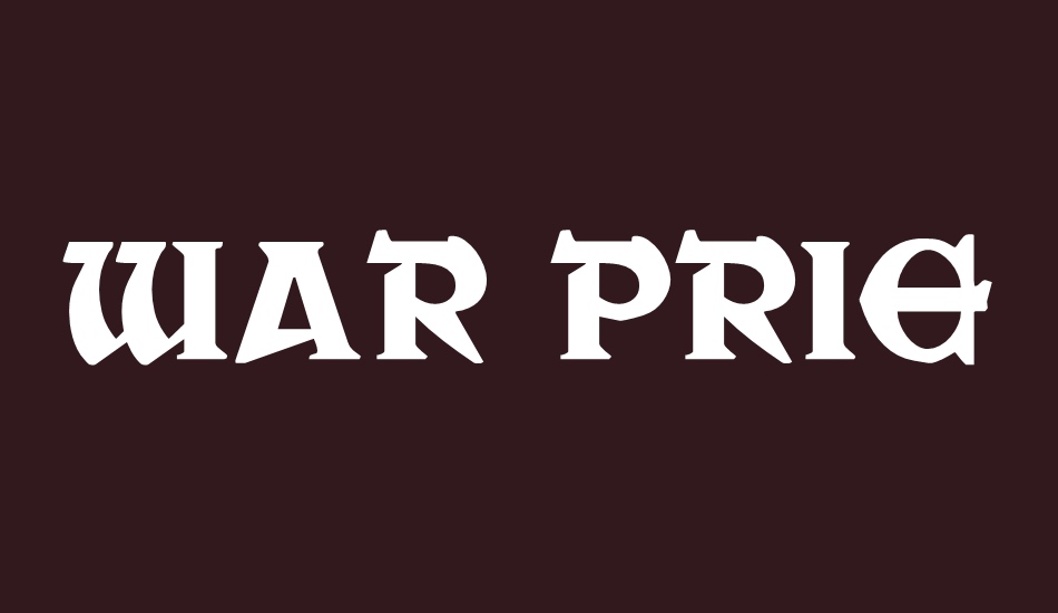 war-priest font big