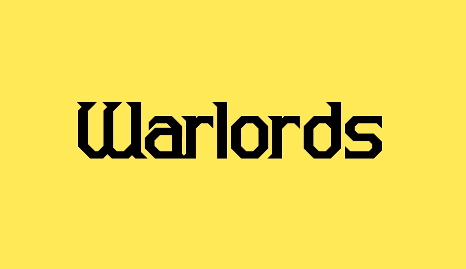 warlords font big