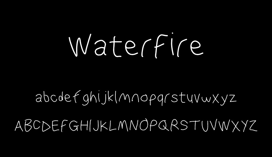 waterfire font