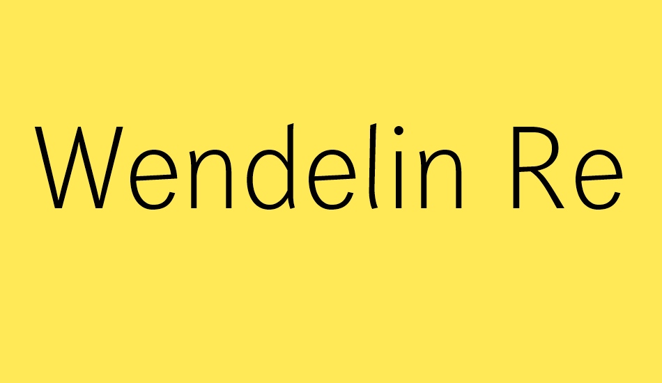 wendelin-reduced font big