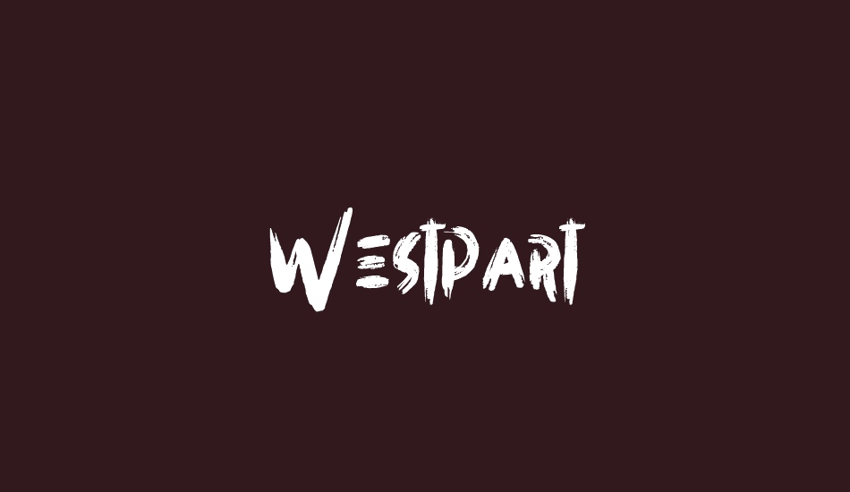 westpart font big