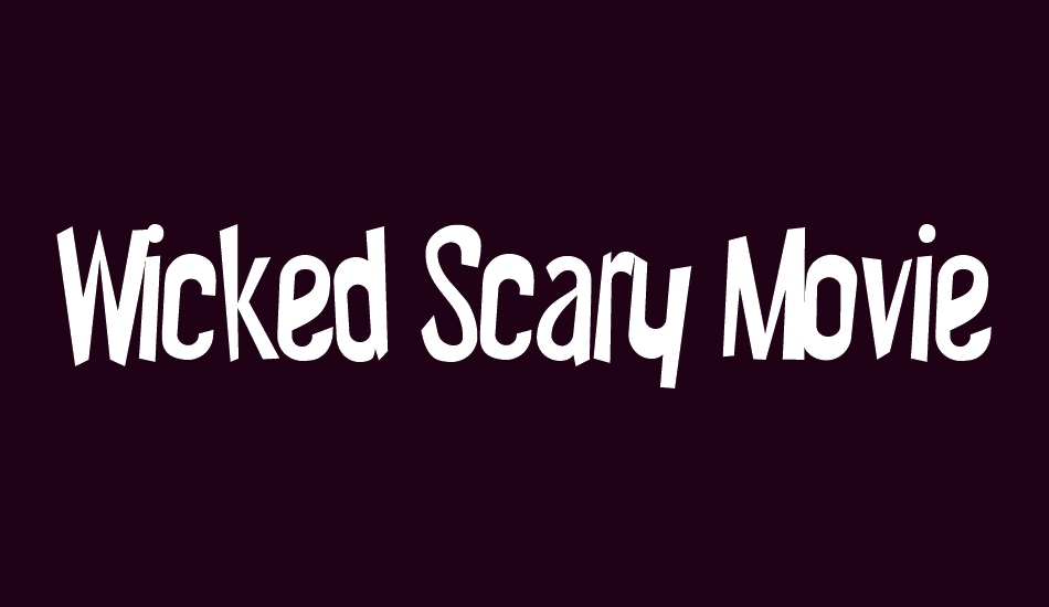 wicked-scary-movie font big