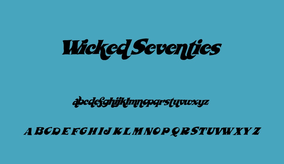 wickedseventies font