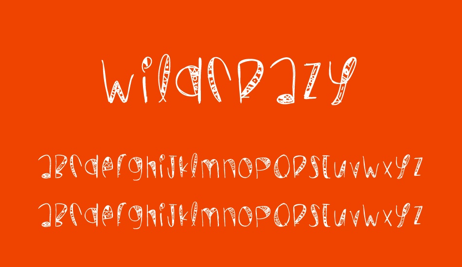 wildcrazy font