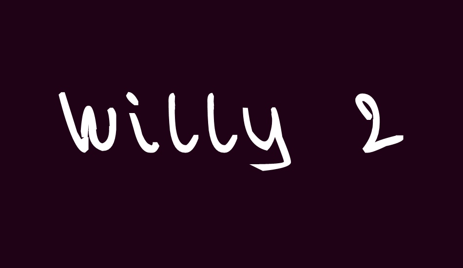 willy-2 font big