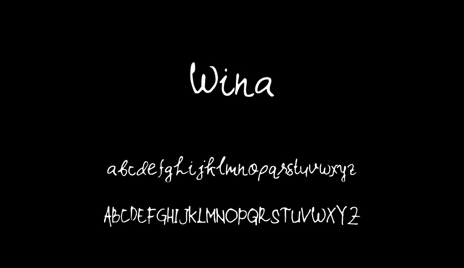 wina font