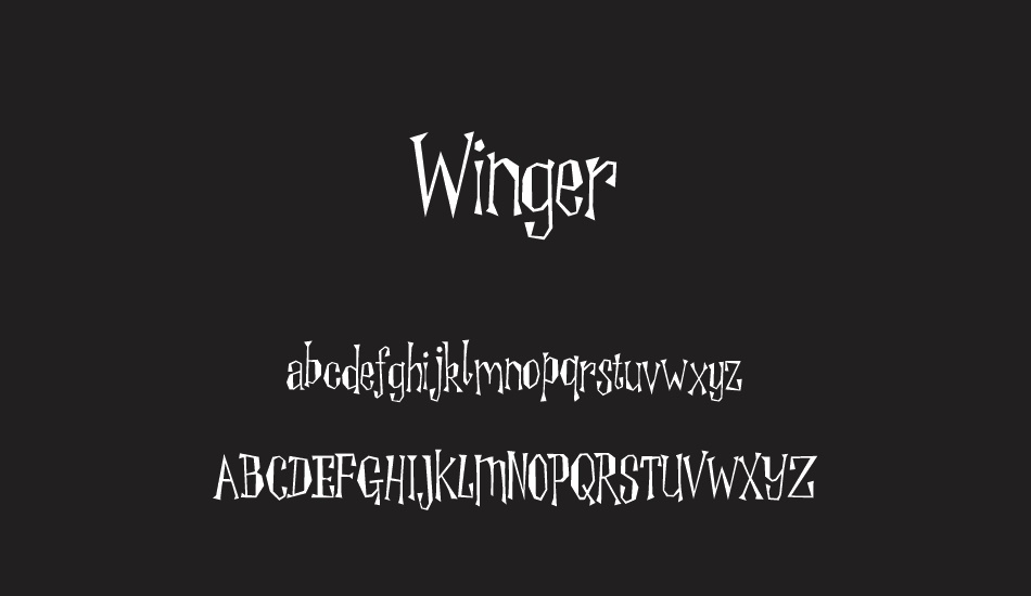 winger font