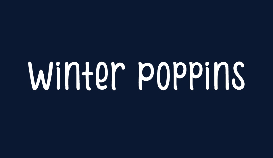 winter-poppins font big