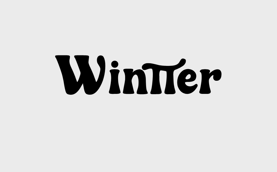 Wintter font big