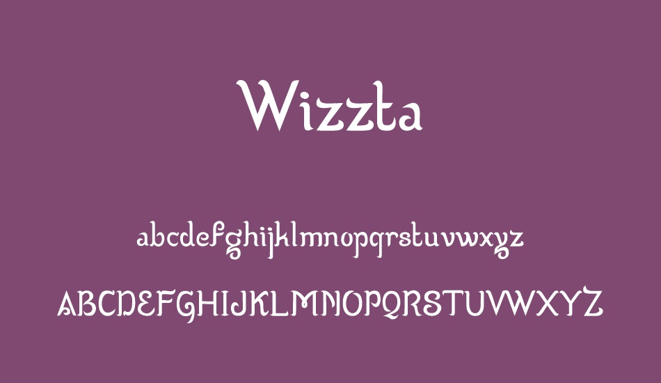 wizzta font