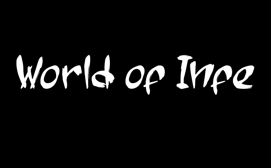 World of Infernus font big