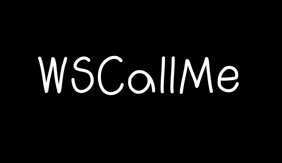 wscallme font big