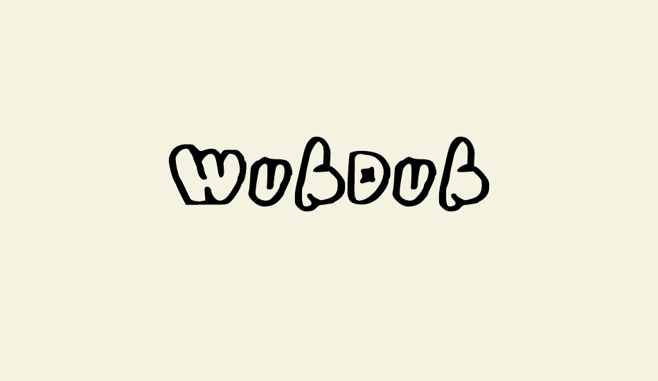 wubdub font big