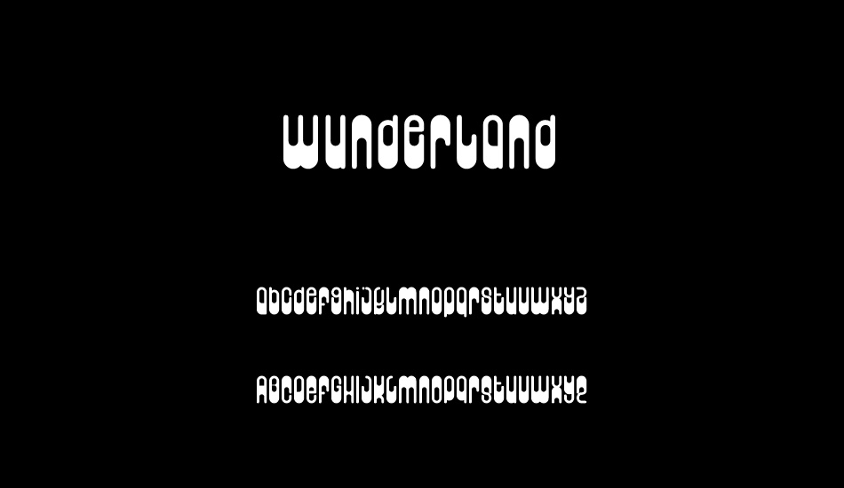 wunderland font