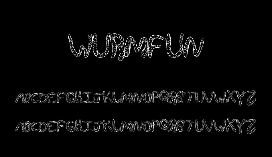 wurmfun font