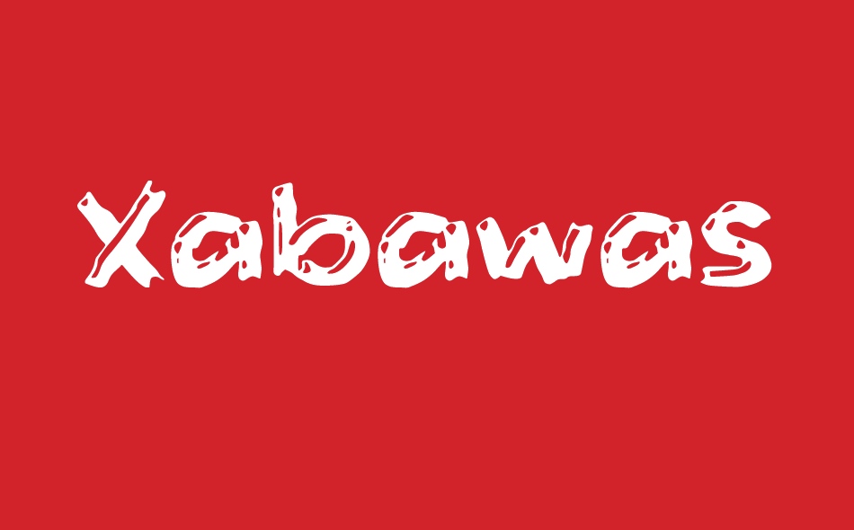 Xabawashi font big