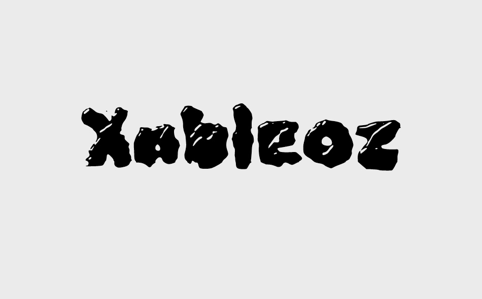 Xableoz font big