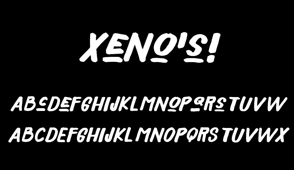 xenos- font