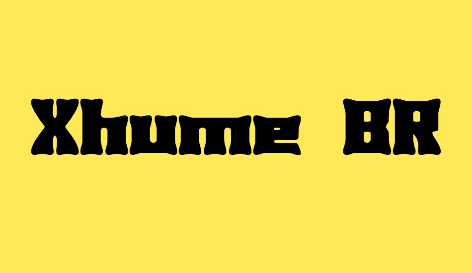 xhume-brk font big