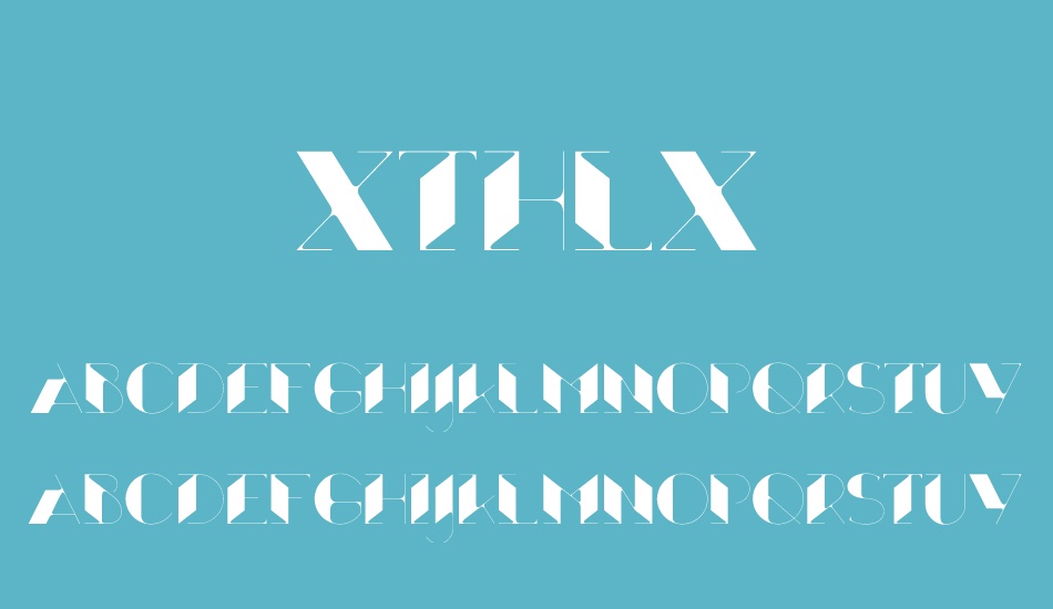 xthlx font