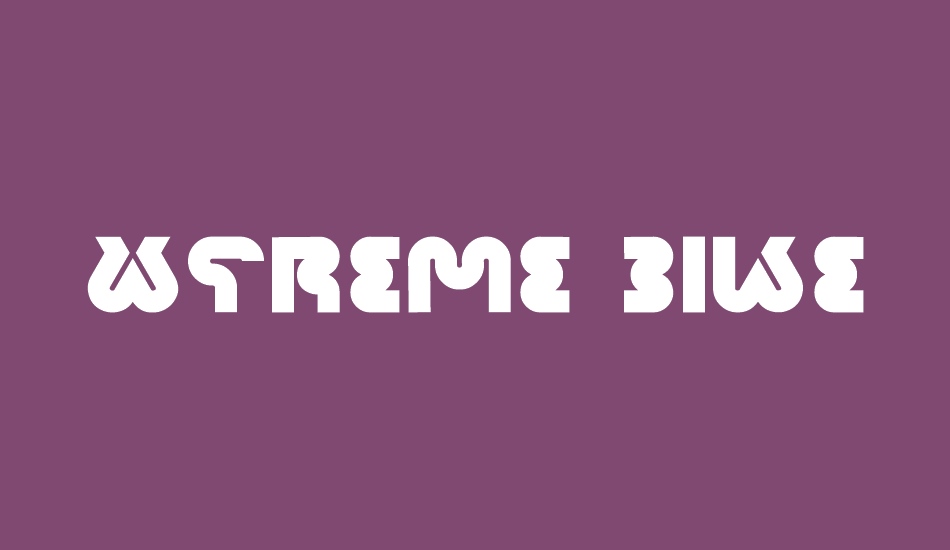 xtreme-bike font big