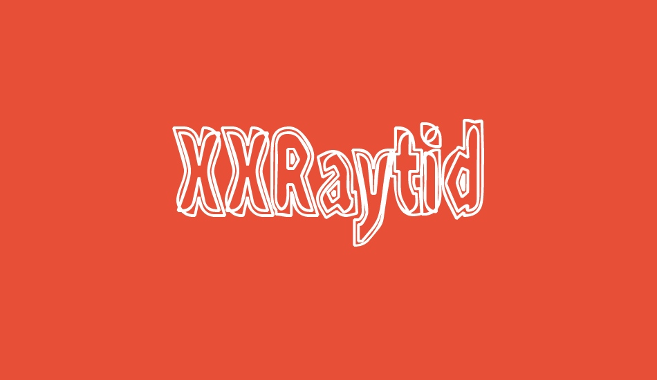 xxraytid font big