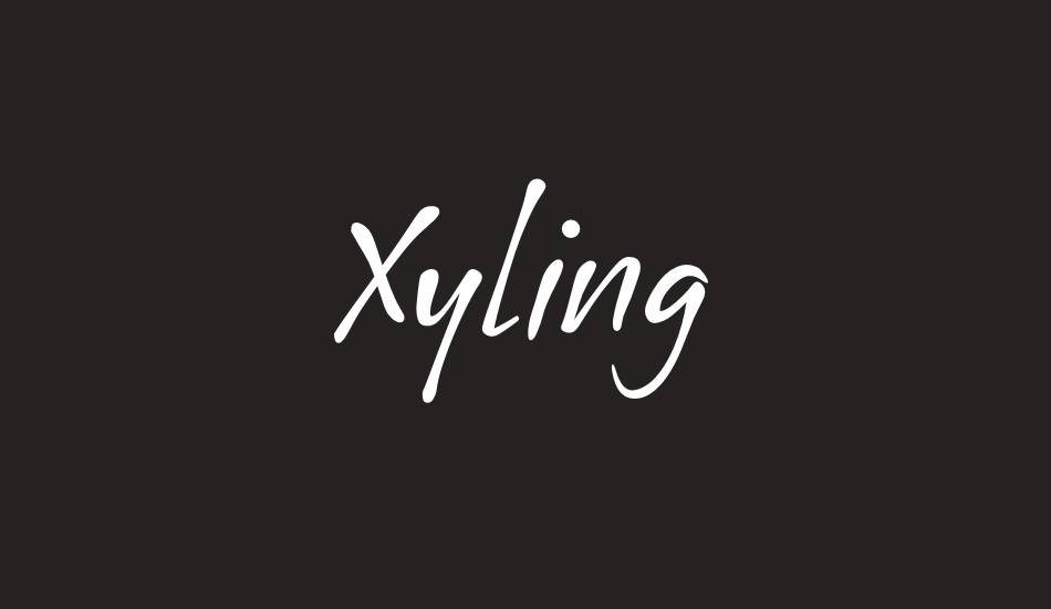 xyling font big