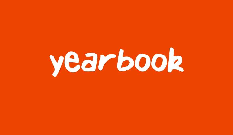 yearbook font big