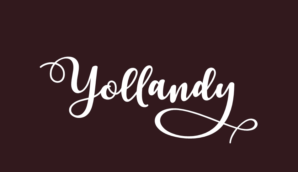 yollandy font big