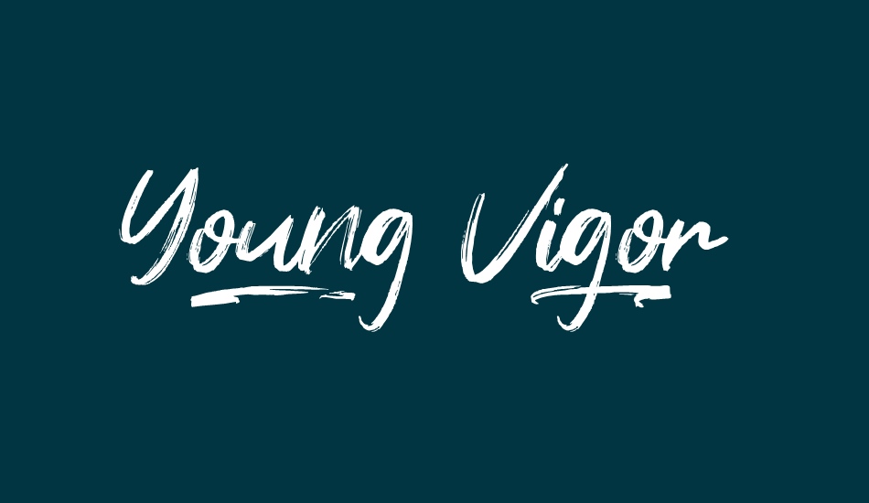 young-vigor font big