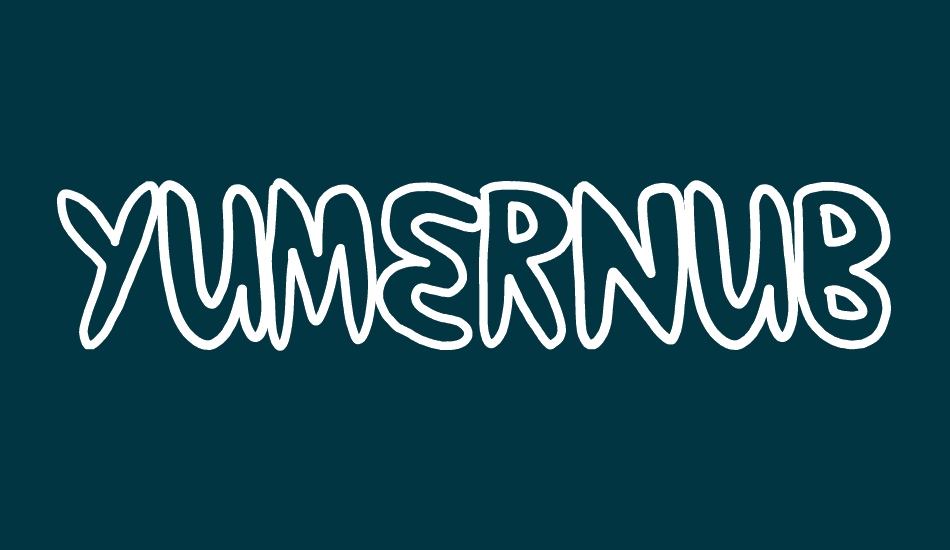 yumernub font big