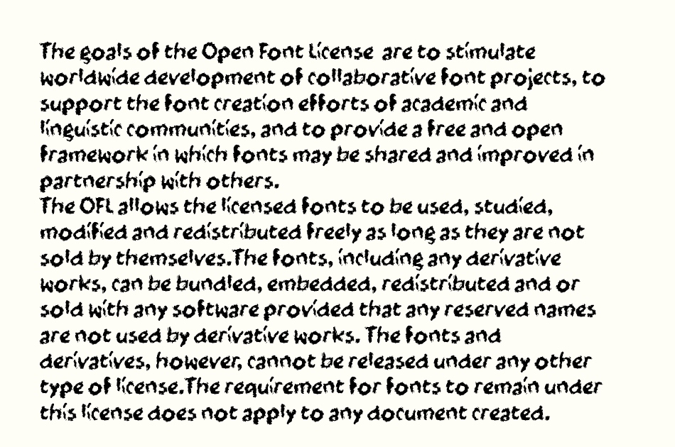 Zabrax font 1