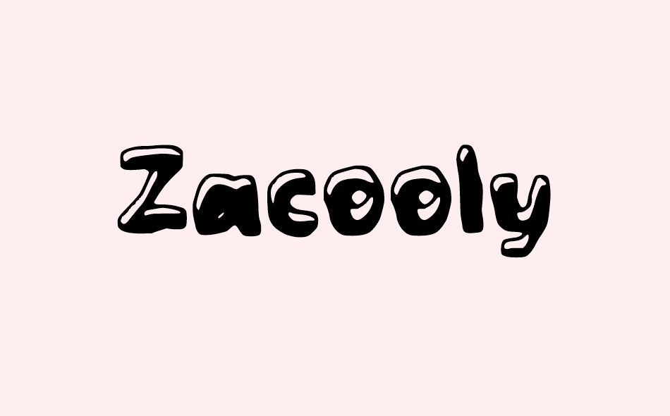 Zacooly font big