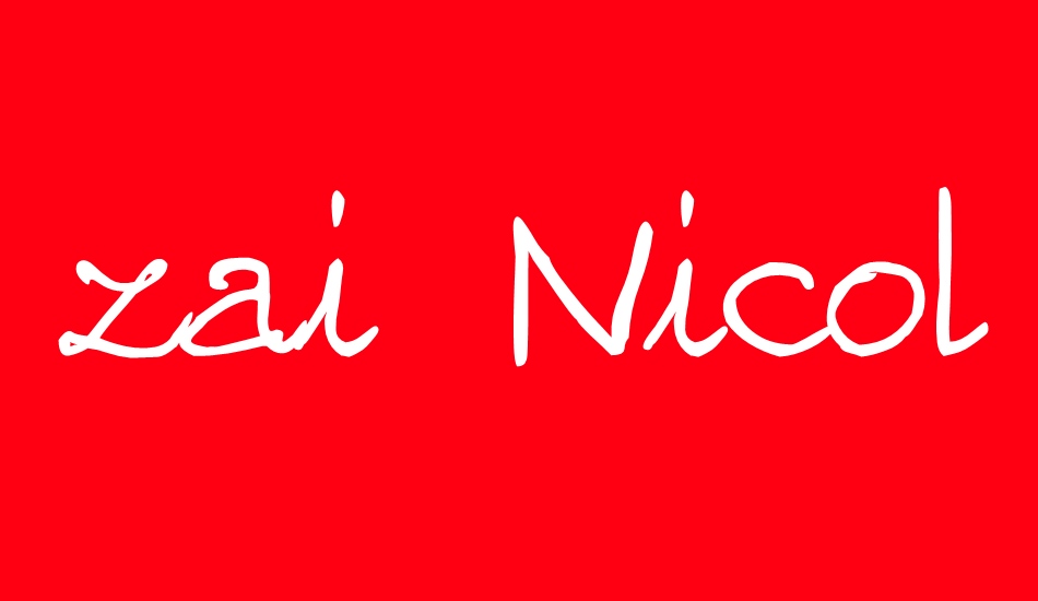 zai-nicolas-sloppy-pen font big