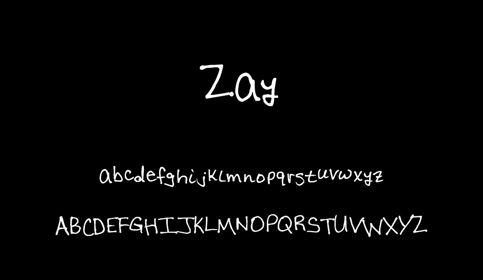 zay font