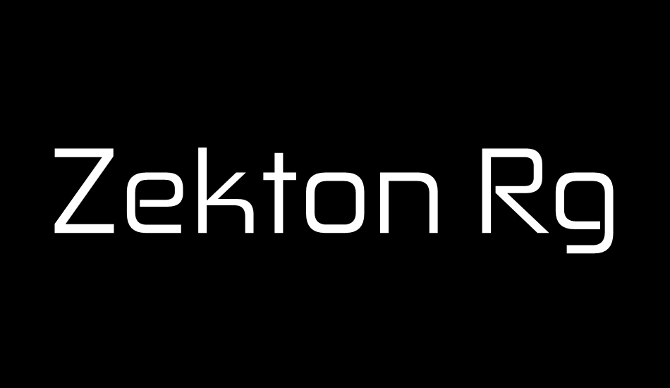 zekton-rg font big