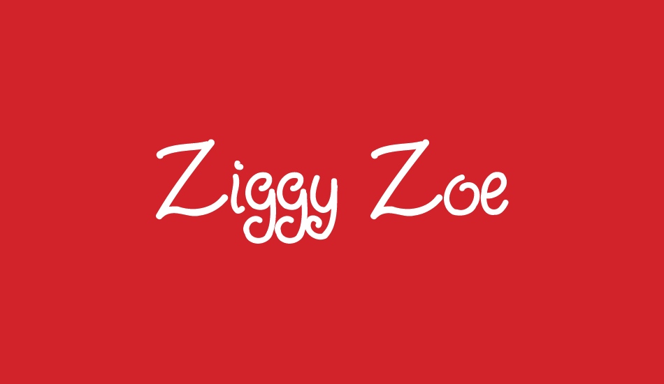 ziggy-zoe font big