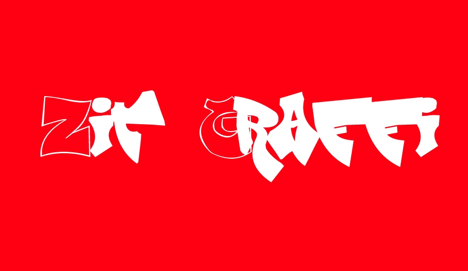 zit-graffiti font big