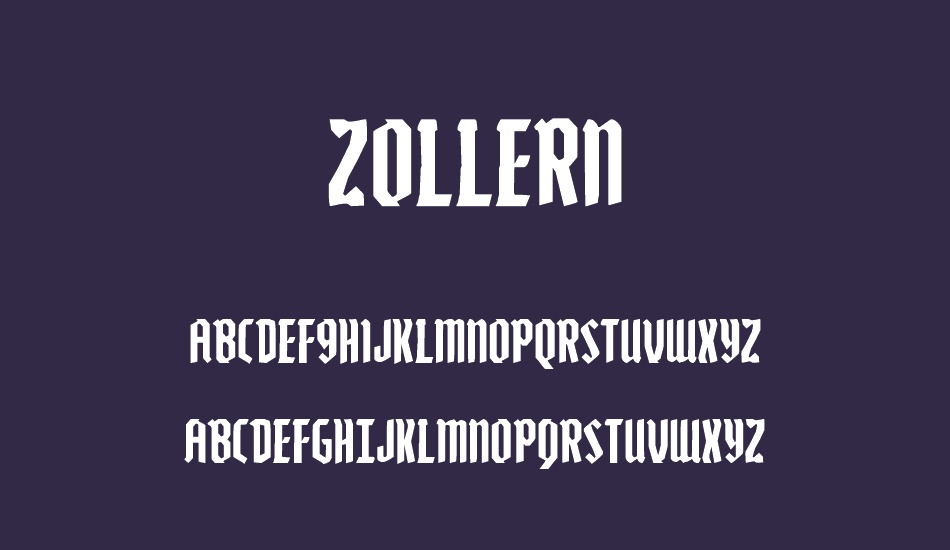 zollern font