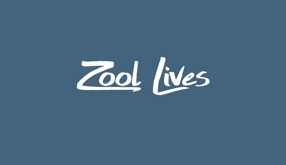 Zool Lives font big