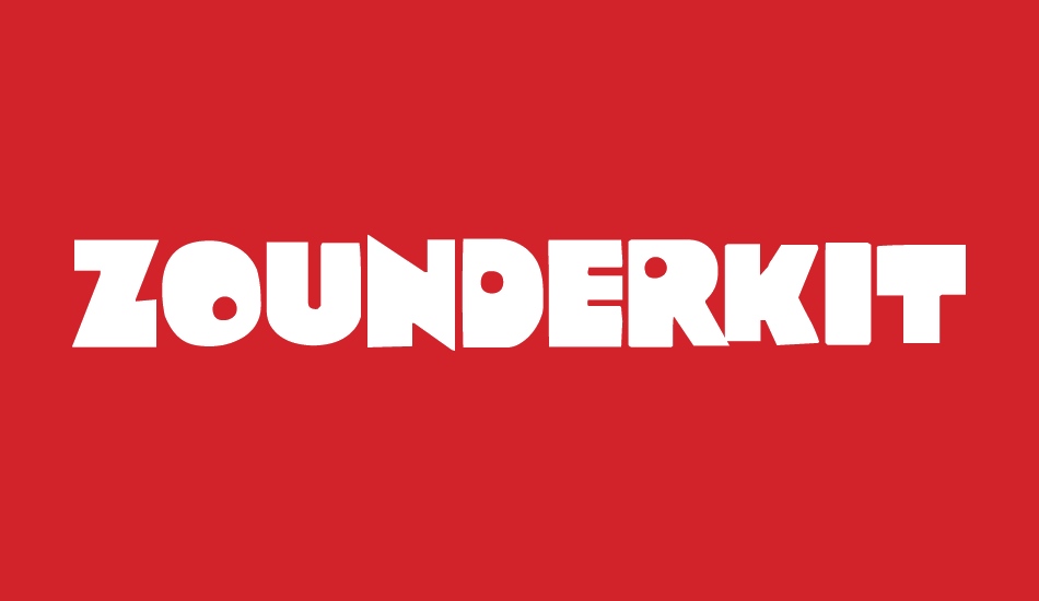 zounderkite font big