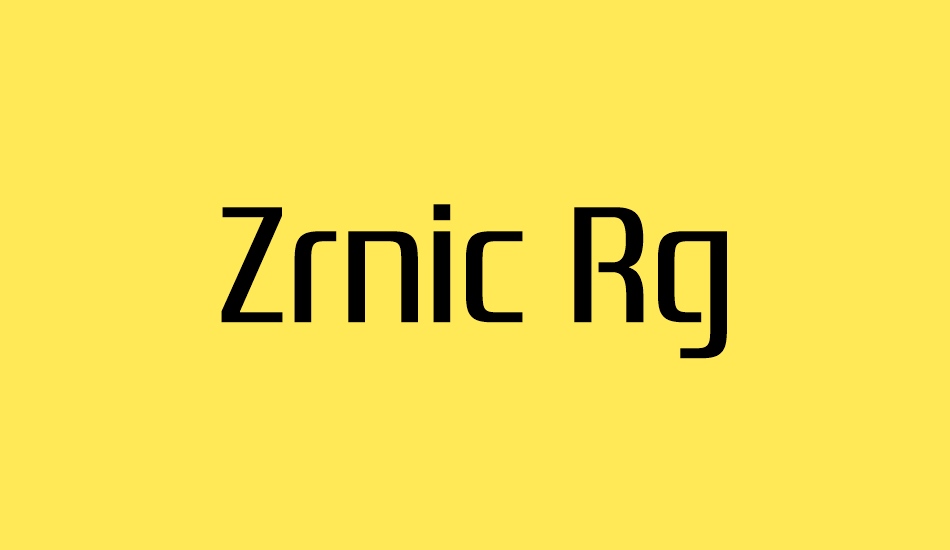 zrnic-rg font big