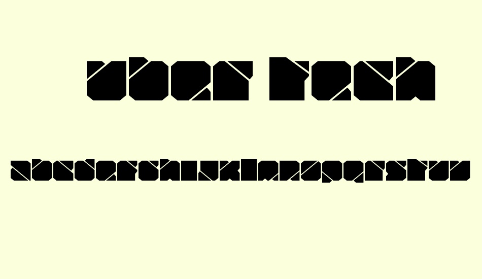 zuber-tech font