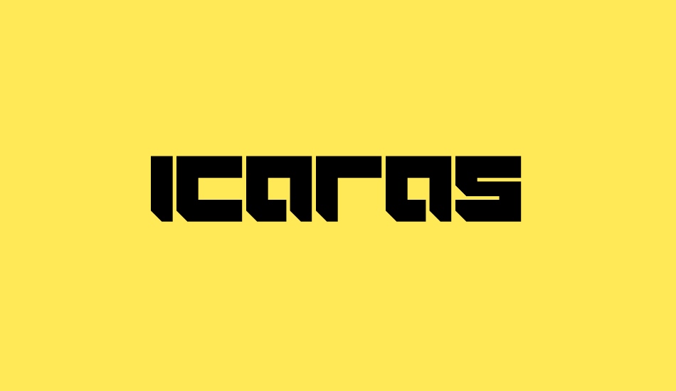 Icaras font big